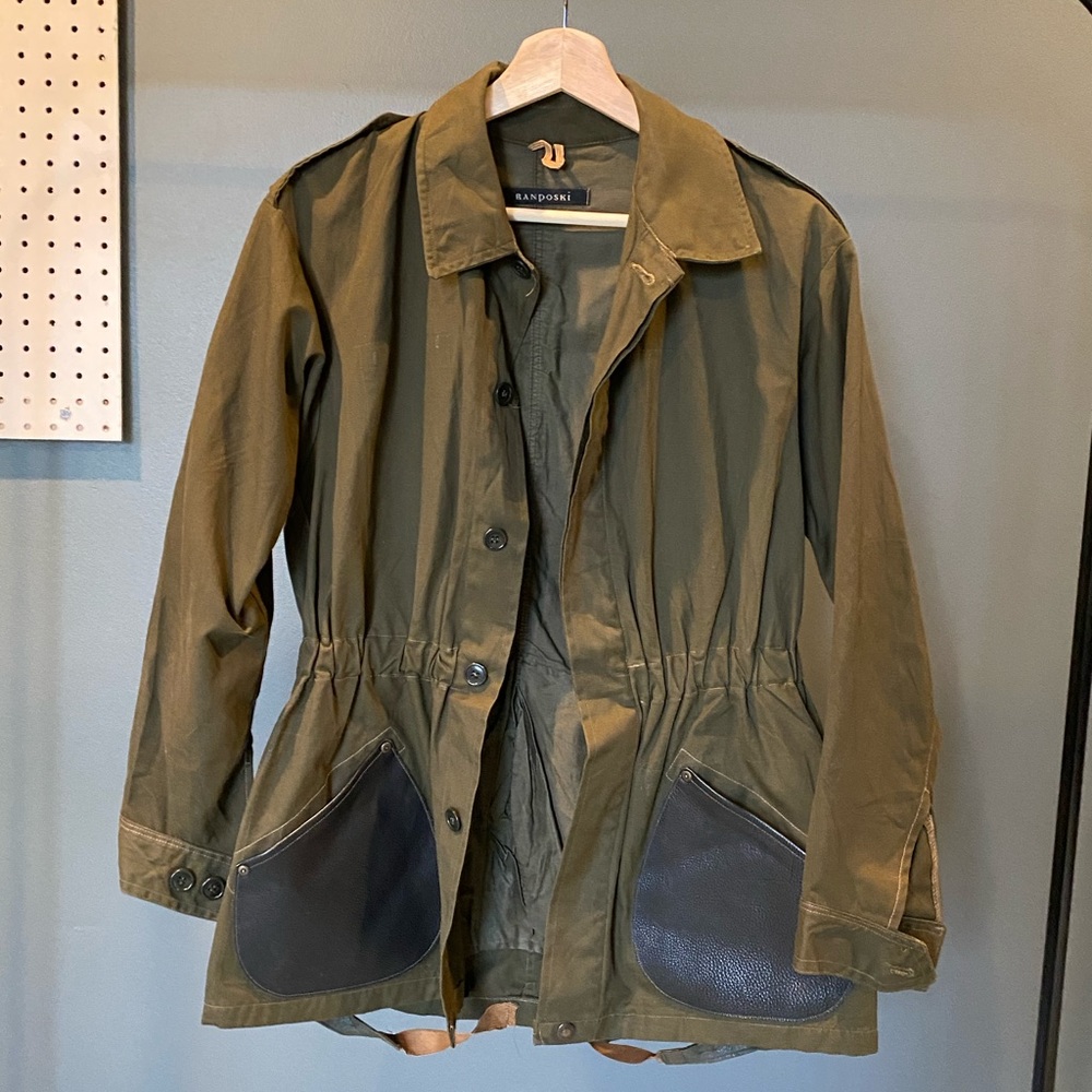 Custom reworked vintage army jacket